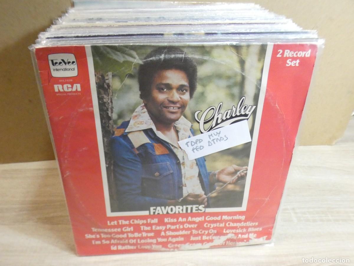 Discos de vinil: ARKANSAS1980 PACC782 VINILO MUCHO USO REPRODUCIBLE CHARLEY FAVORITES TAPA MUY FEA ATRAS