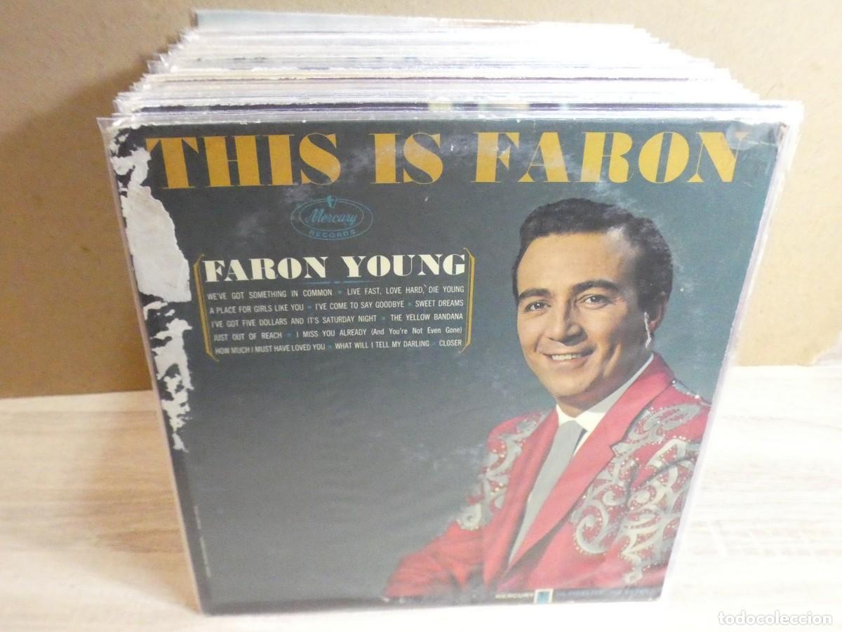 Discos de vinil: ARKANSAS1980 PACC782 VINILO MUCHO USO REPRODUCIBLE FARON YOUNG