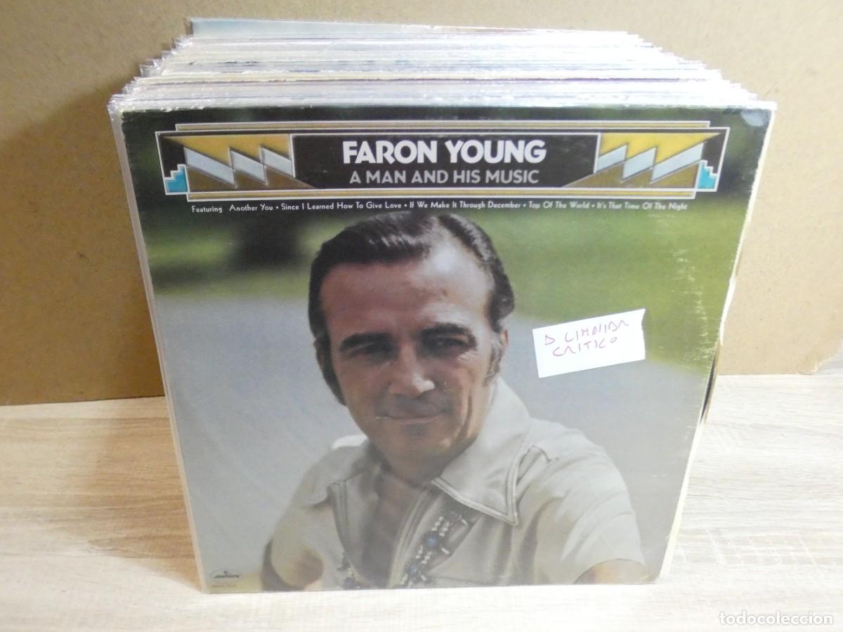 Discos de vinil: ARKANSAS1980 PACC782 VINILO MUCHO USO REPRODUCIBLE FARON YOUNG LIMPIAR CRITICO