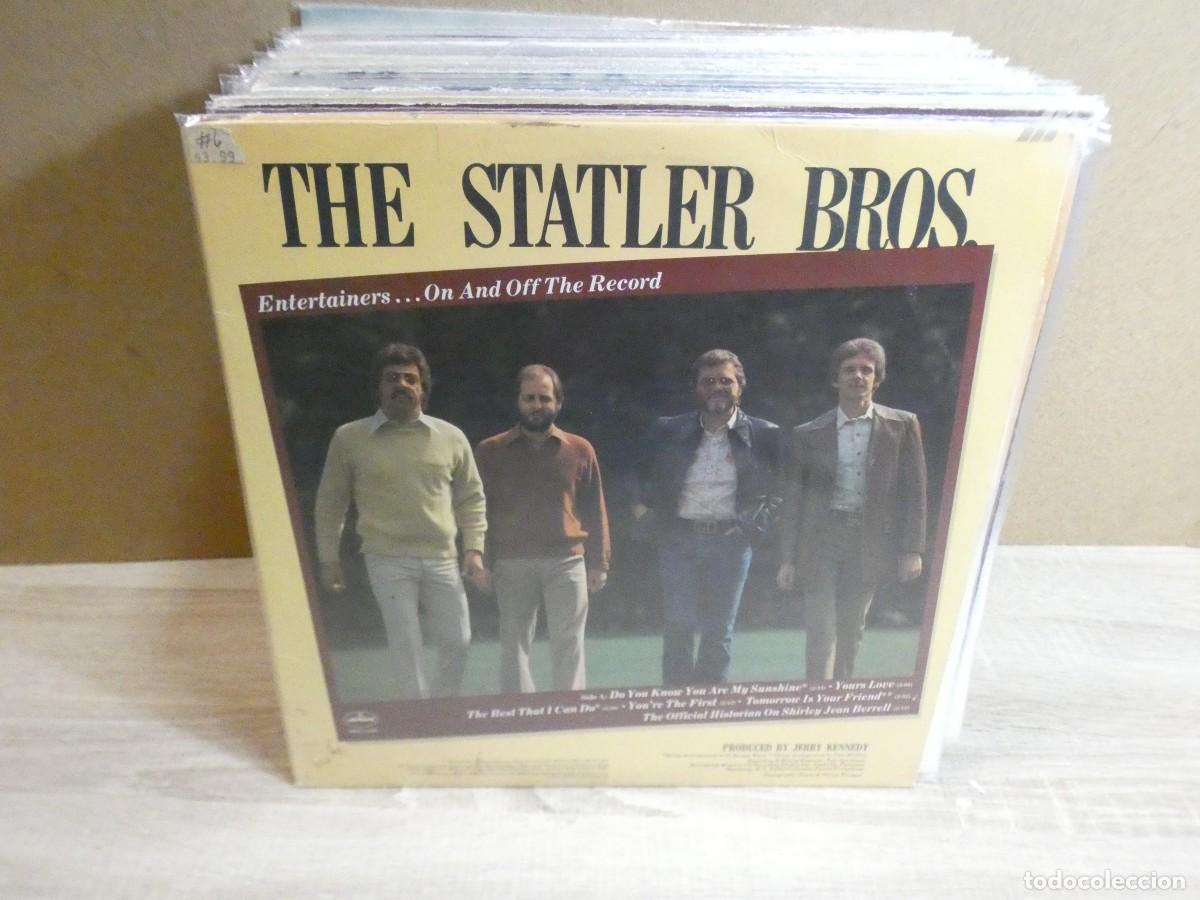 Discos de vinil: ARKANSAS1980 PACC782 VINILO MUCHO USO REPRODUCIBLE THE STATLER BROS