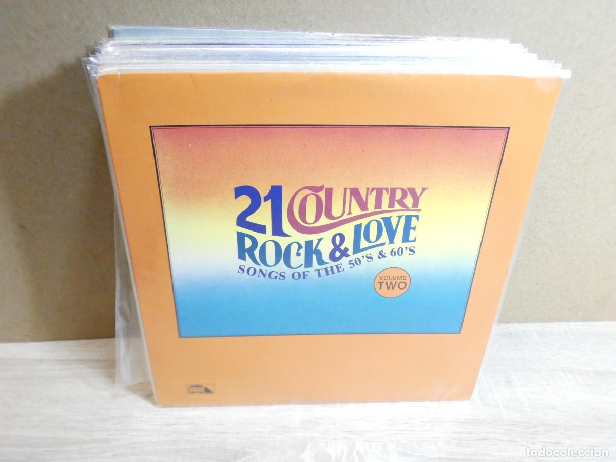Discos de vinilo: ARKANSAS1980 PACC782 VINILO LEVE USO CORRECTO 21 COUNTRY ROCK & LOVE
