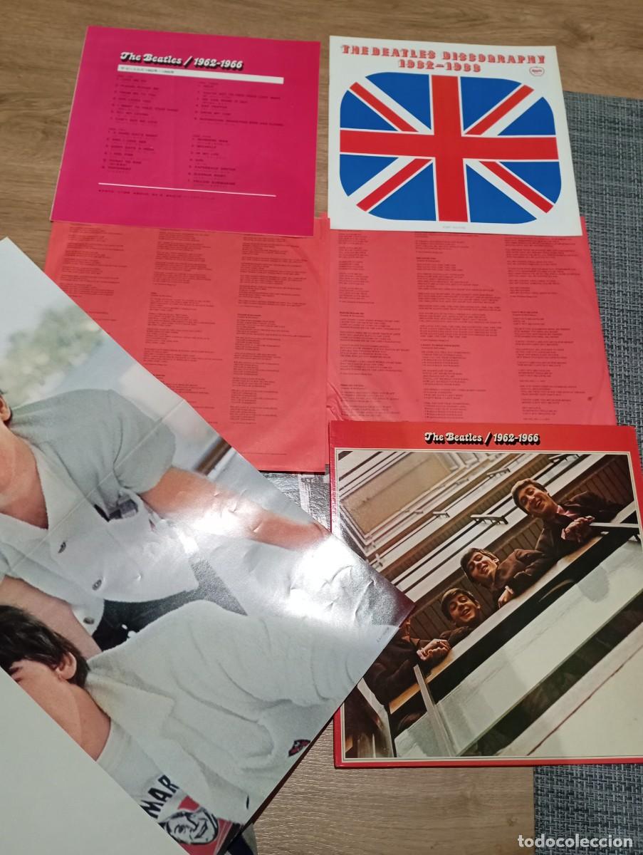 Discos de vinilo: DOBLE LP ORIG JAPAN THE BEATLES 1962-1966 POSTER + 2 LIBRETOS EX/Ex