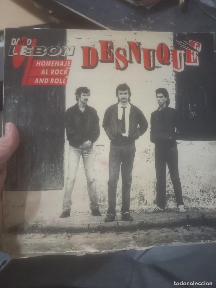 Discos de vinilo: LP DAVID LEBON,( DESNUQUE)