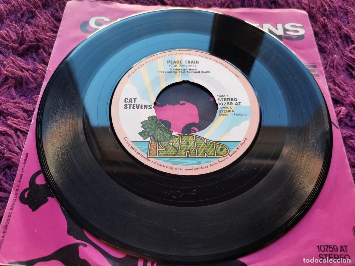 Discos de vinilo: Cat Stevens &ndash; Peace Train Vinilo 7&rdquo; Single 1971 Netherlands 10759 AT - Foto 5