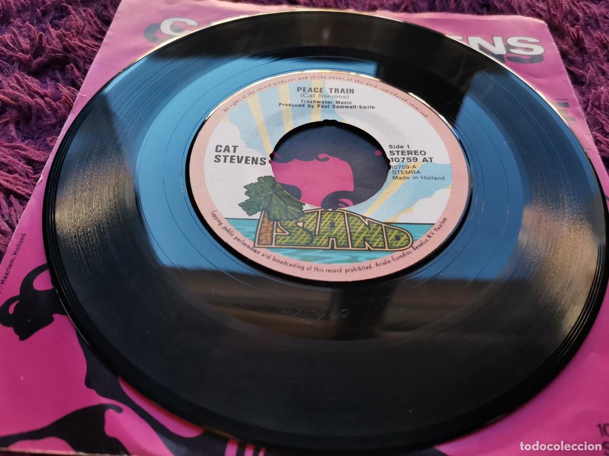 Discos de vinilo: Cat Stevens &ndash; Peace Train Vinilo 7&rdquo; Single 1971 Netherlands 10759 AT - Foto 6