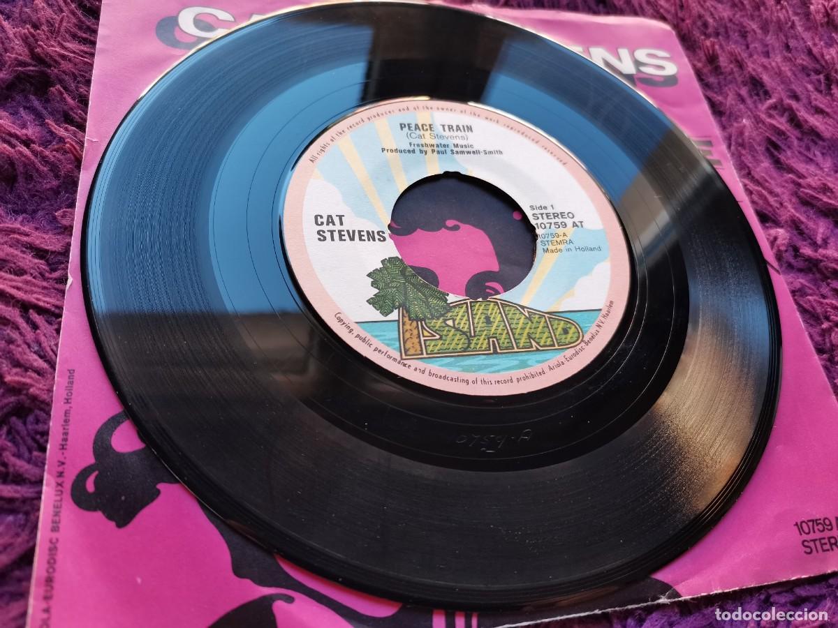 Discos de vinilo: Cat Stevens &ndash; Peace Train Vinilo 7&rdquo; Single 1971 Netherlands 10759 AT - Foto 8