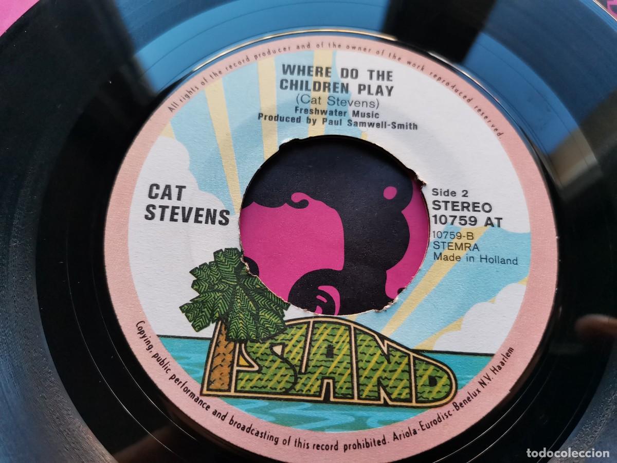 Discos de vinilo: Cat Stevens &ndash; Peace Train Vinilo 7&rdquo; Single 1971 Netherlands 10759 AT - Foto 9