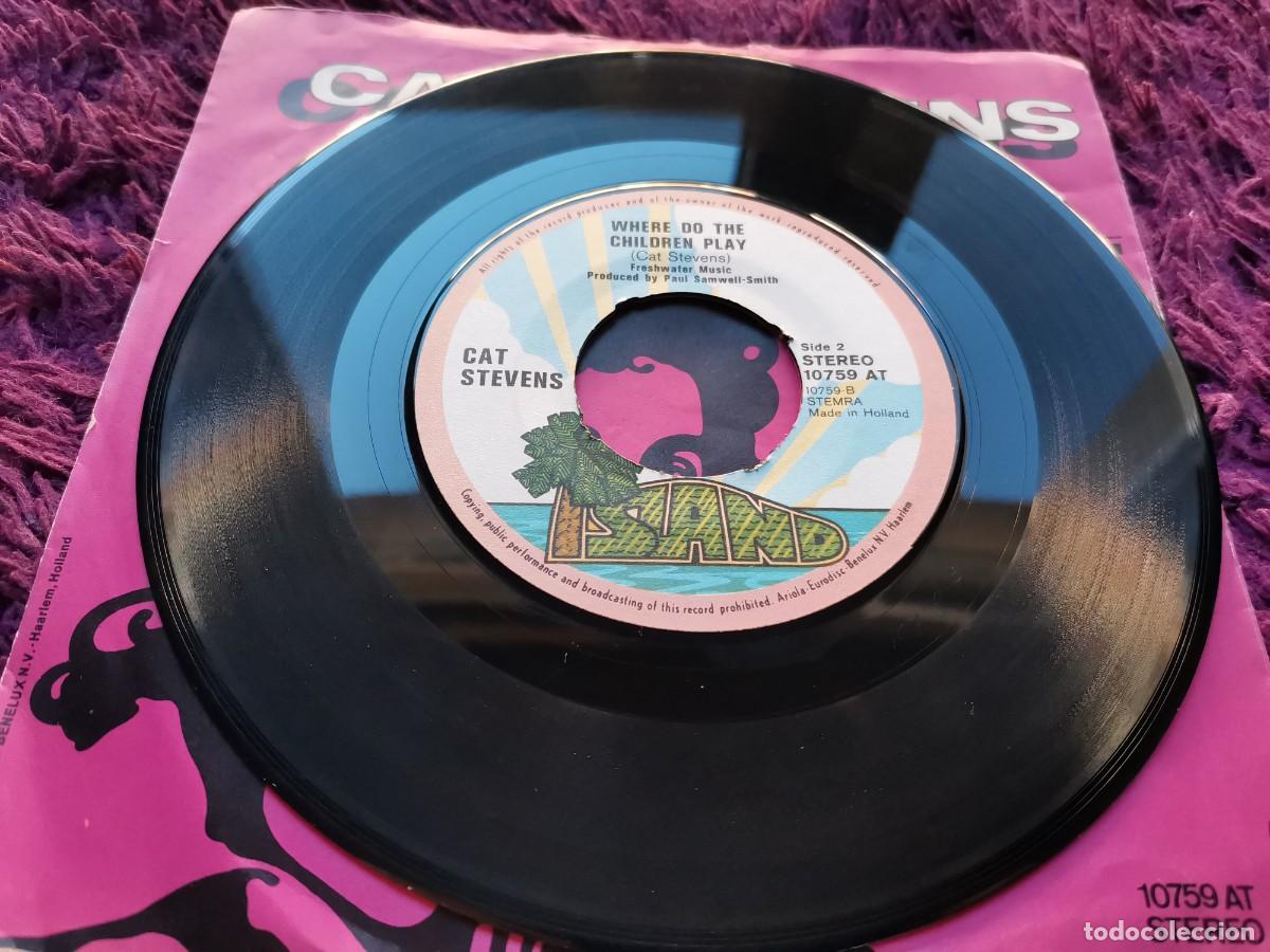 Discos de vinilo: Cat Stevens &ndash; Peace Train Vinilo 7&rdquo; Single 1971 Netherlands 10759 AT - Foto 11