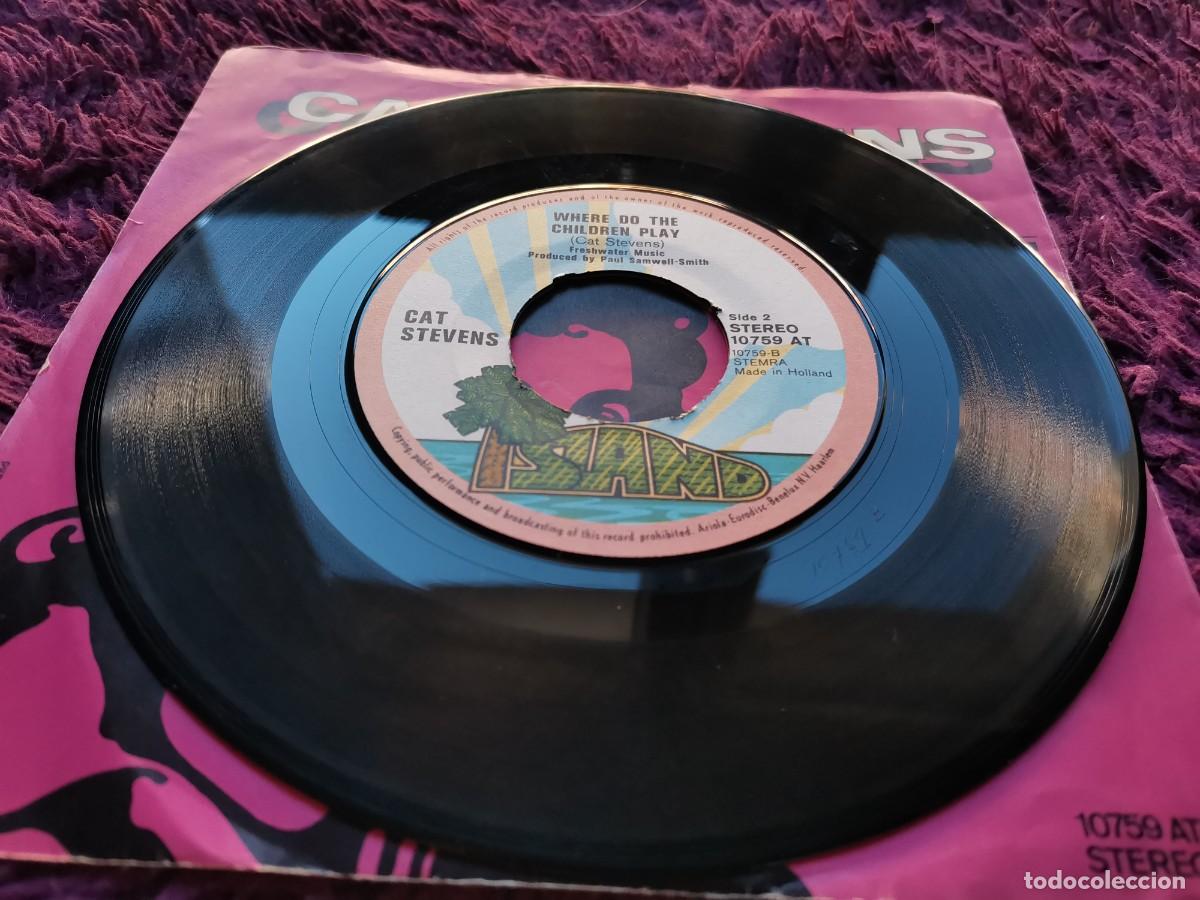 Discos de vinilo: Cat Stevens &ndash; Peace Train Vinilo 7&rdquo; Single 1971 Netherlands 10759 AT - Foto 12