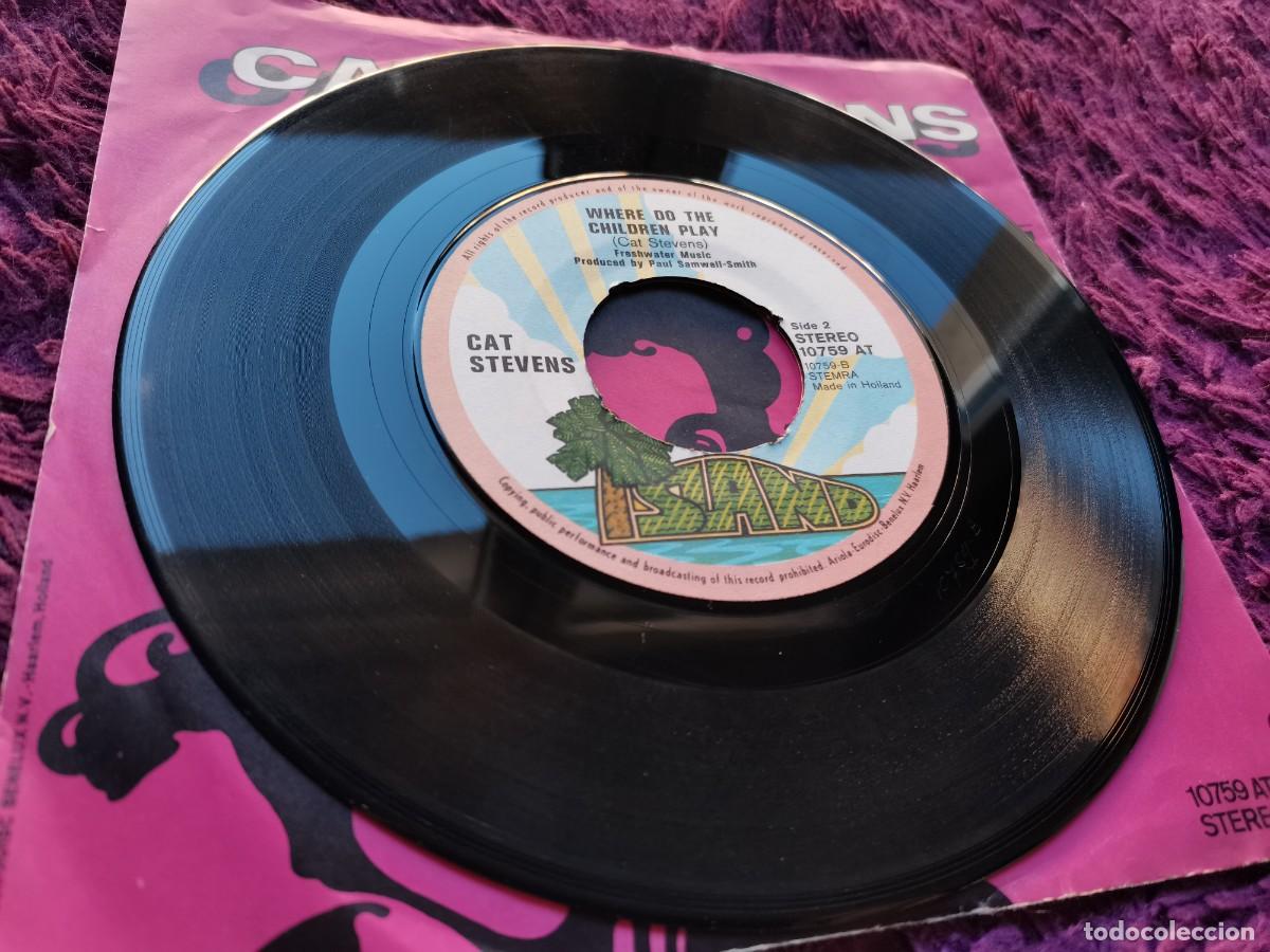 Discos de vinilo: Cat Stevens &ndash; Peace Train Vinilo 7&rdquo; Single 1971 Netherlands 10759 AT - Foto 13