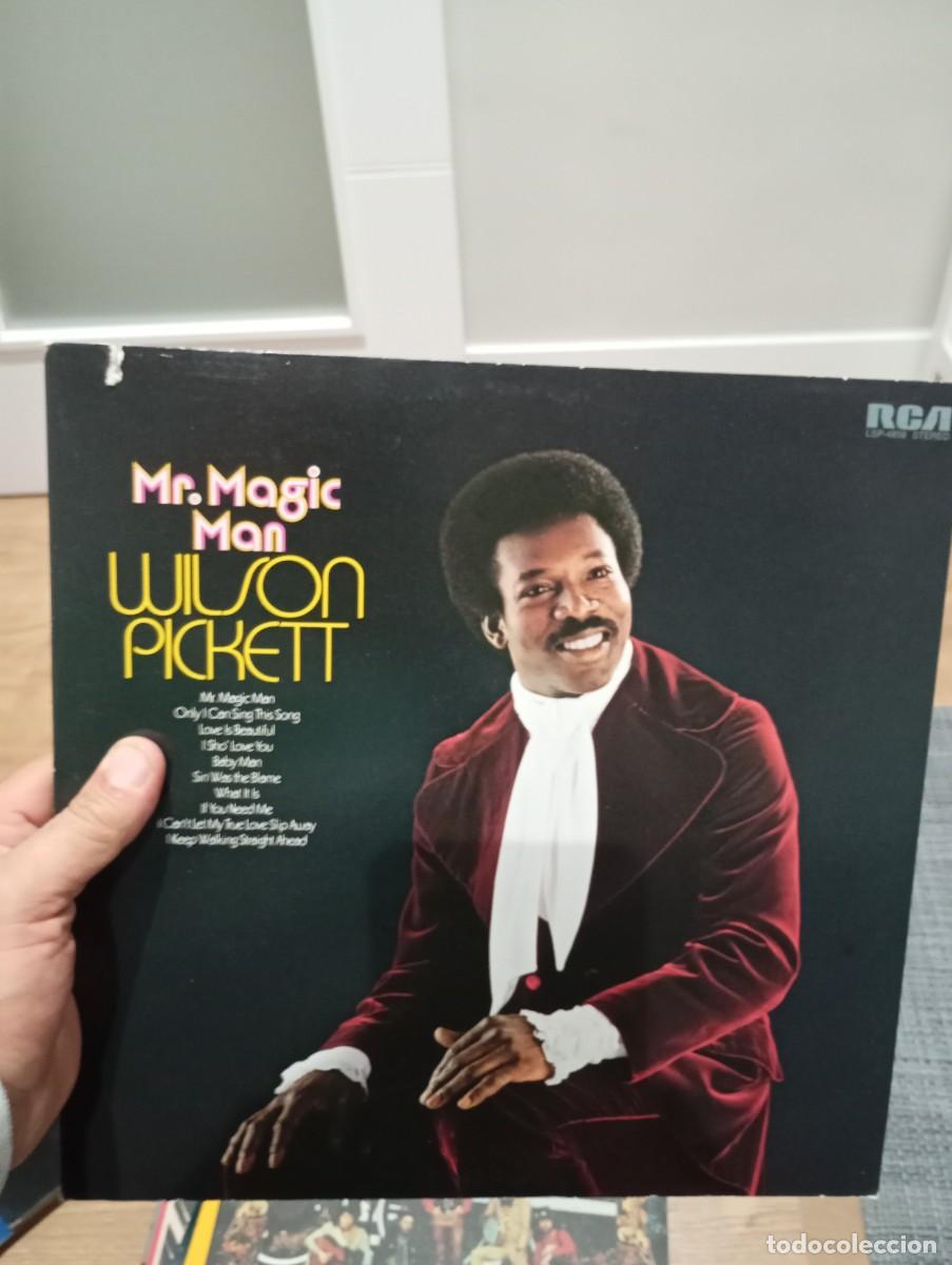Discos de vinilo: LP ORIG USA 1973 WILSON PICKETT MR. MAGIC MAN VG++/EX.