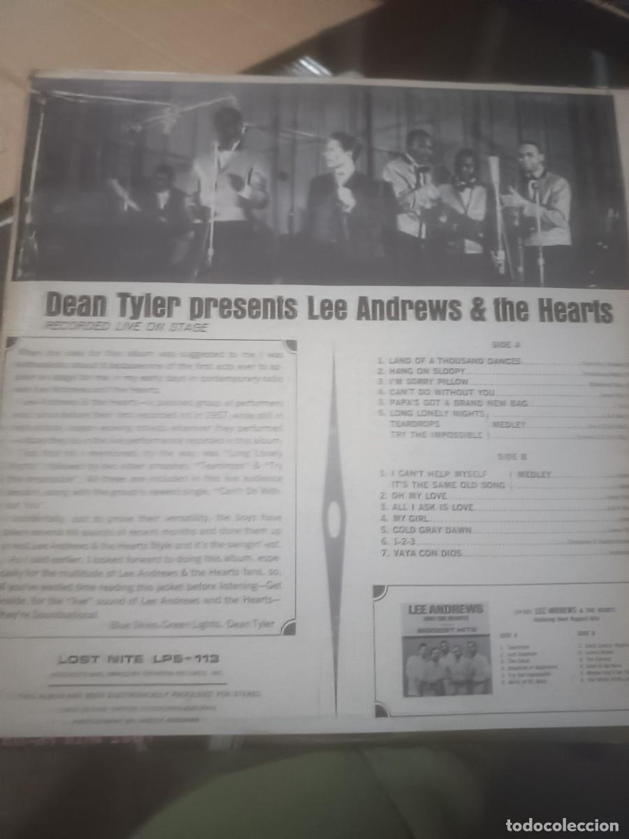 Discos de vinilo: DISCO LP LEE ANDREWS AND THE HEARTS - Foto 2