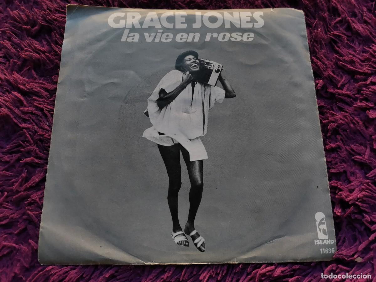 Discos de vinilo: Grace Jones &ndash; La Vie En Rose Vinilo 7&rdquo; Single 1977 Netherlands 11636