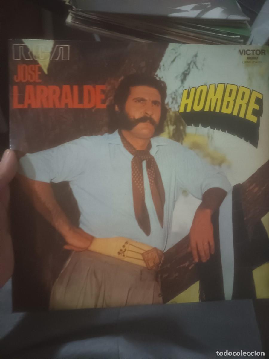 Discos de vinilo: DISCO LP JOSE LARRALDE HOMBRE - Foto 1