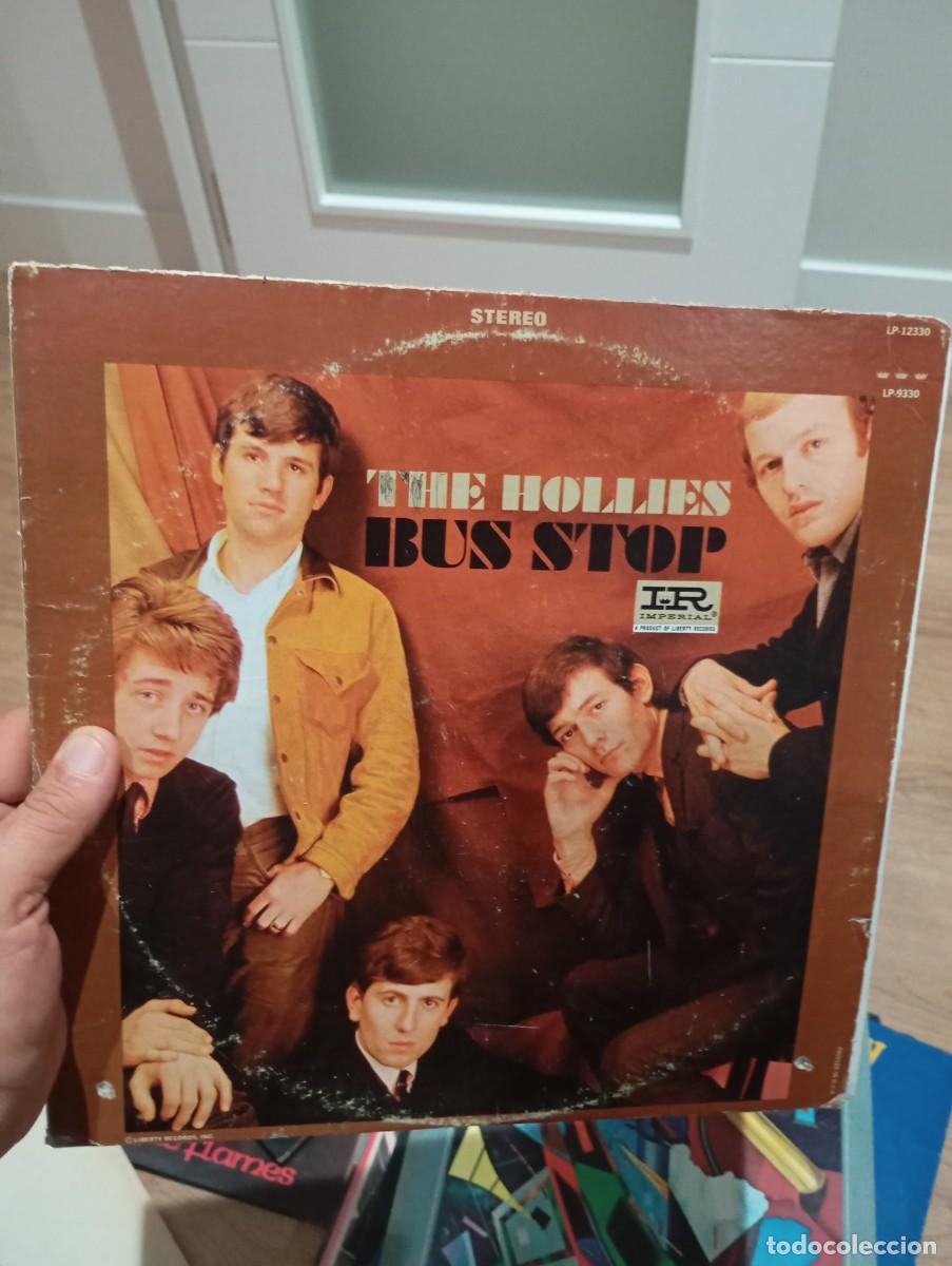 Discos de vinilo: LP ORIG USA 1966 THE HOLLIES BUS STOP VGVG+/VG+ MUY BUEN SONIDO.