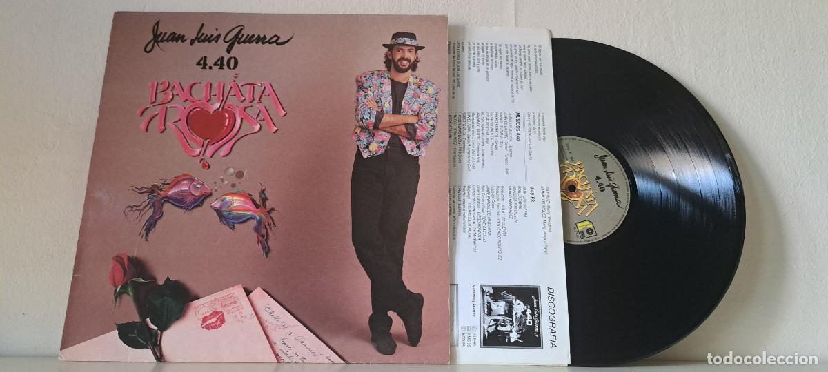 Discos de vinilo: Juan Luis Guerra. Bachata rosa - Foto 1
