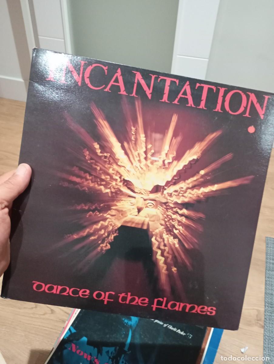 Discos de vinilo: LP ORIG INCANTION DANCE OF THE FLAMES libreto muy nuevo VG++