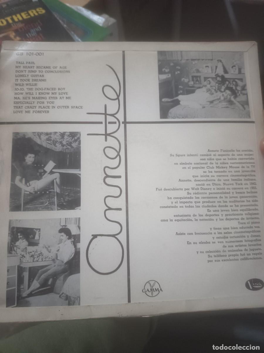 Discos de vinilo: DISCO LP ANNETTE,( rock surf) - Foto 3