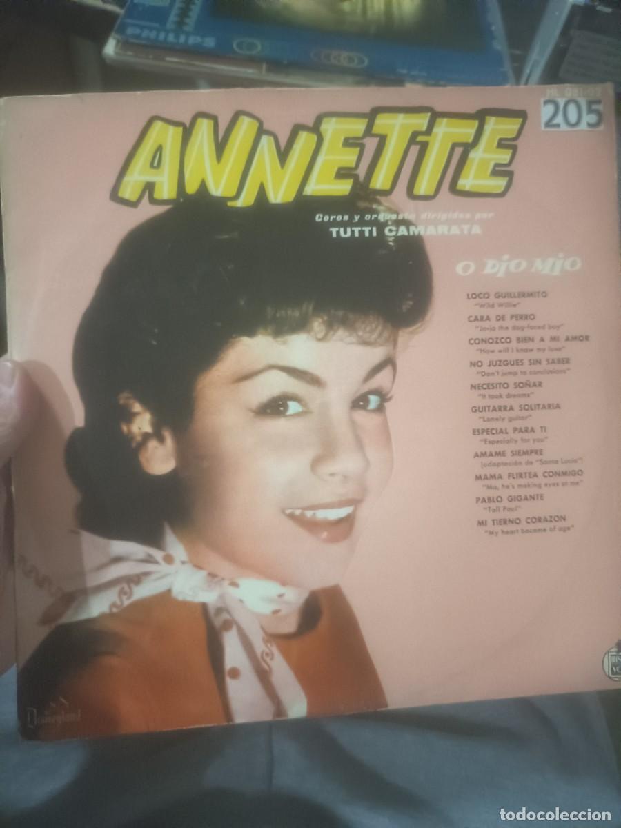 Discos de vinilo: DISCO LP ANNETTE,( rock)