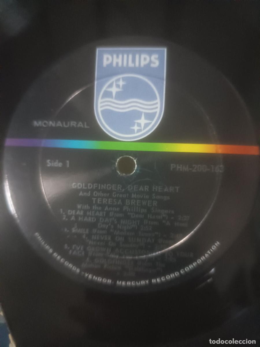 Discos de vinilo: DiSCO LP TERESA BREWER - Foto 3