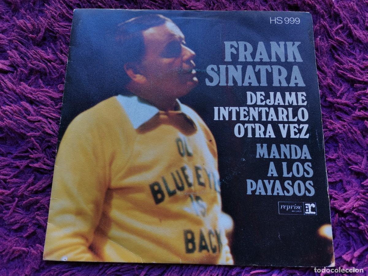 Discos de vinilo: Frank Sinatra &ndash; Dejame Intentarlo Otra Vez Vinilo 7&rdquo; Single 1973 Spain HS 999