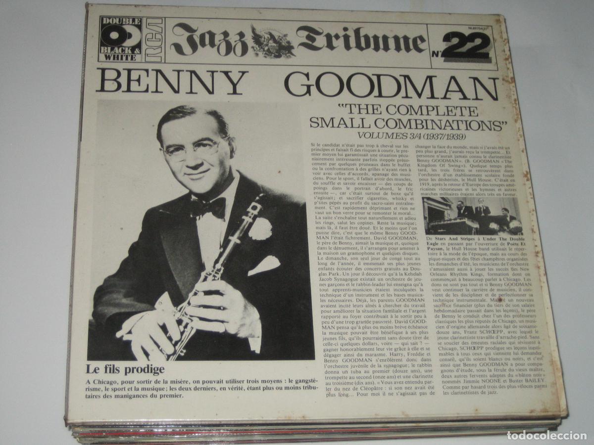 Discos de vinilo: DISCOFERTA - LP - VER FOTO - BENNY GOODMAN - CARPETA DOBLE - ED. FRANCESA