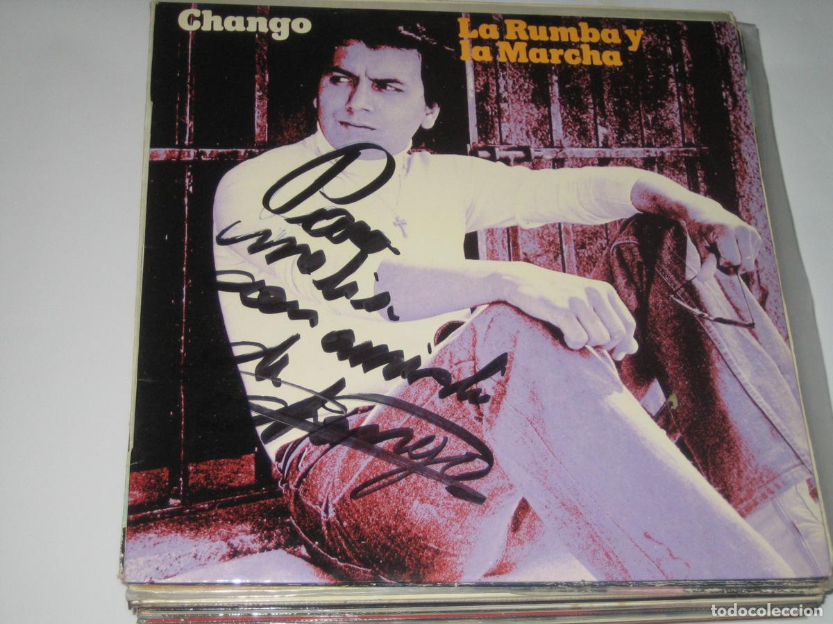 Discos de vinilo: DISCOFERTA - LP - VER FOTO - CHANGO - FIRMADO POR EL ARTISTA