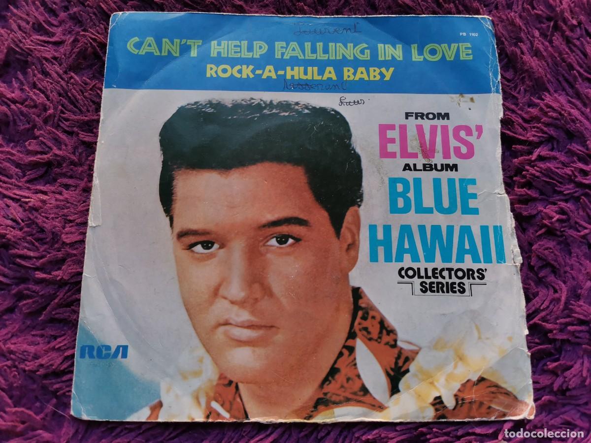 Discos de vinilo: Elvis Presley With The Jordanaires &ndash; Can't Help Falling In Love Vinilo 7&rdquo; Single 1978 France PB 1102