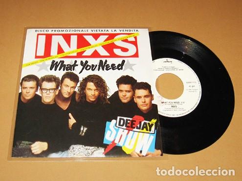 Discos de vinilo: INXS - WHAT YOU NEED (SPECIAL DJ) - PROMO SINGLE - 1986