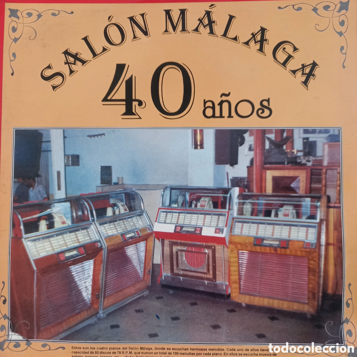 Discos de vinilo: Lp Tango m&uacute;sica habanera pasillo bambuco criolla bolero Vals sal&oacute;n m&aacute;laga medellin colombia