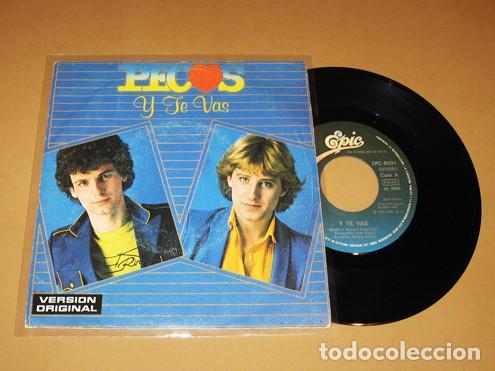 Discos de vinilo: LOS PECOS - Y TE VAS / GUITARRA - SINGLE - 1979 - 2 TEMAZOS DE PECOS EN ESTE DISCO