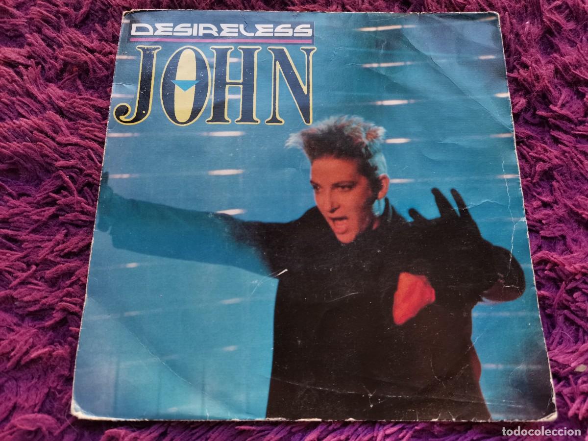 Discos de vinilo: Desireless &ndash; John Vinilo 7&rdquo; Single 1988 France CBS 651397 7
