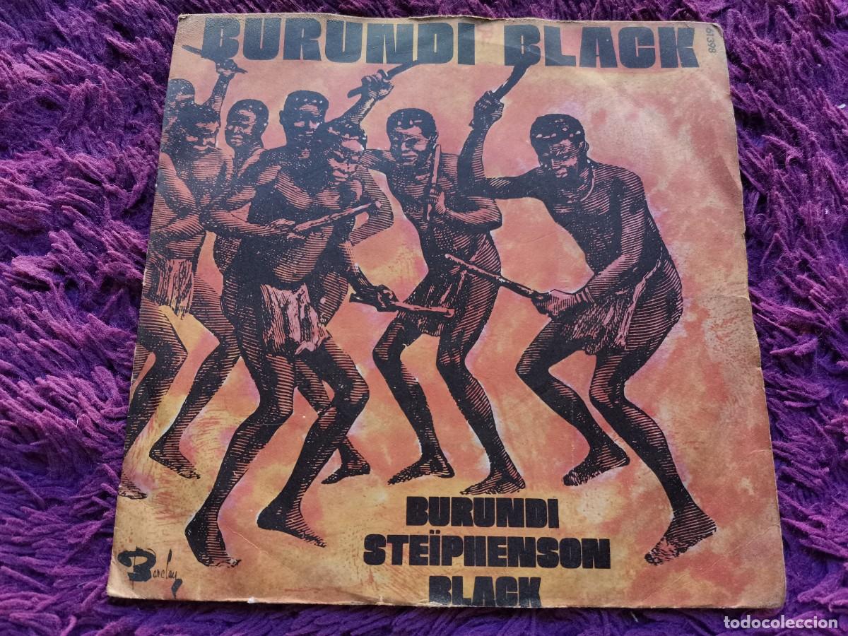 Discos de vinilo: Burundi Ste&iuml;phenson Black &ndash; Burundi Black Vinilo 7&rdquo; Single 1971 France 61398 L