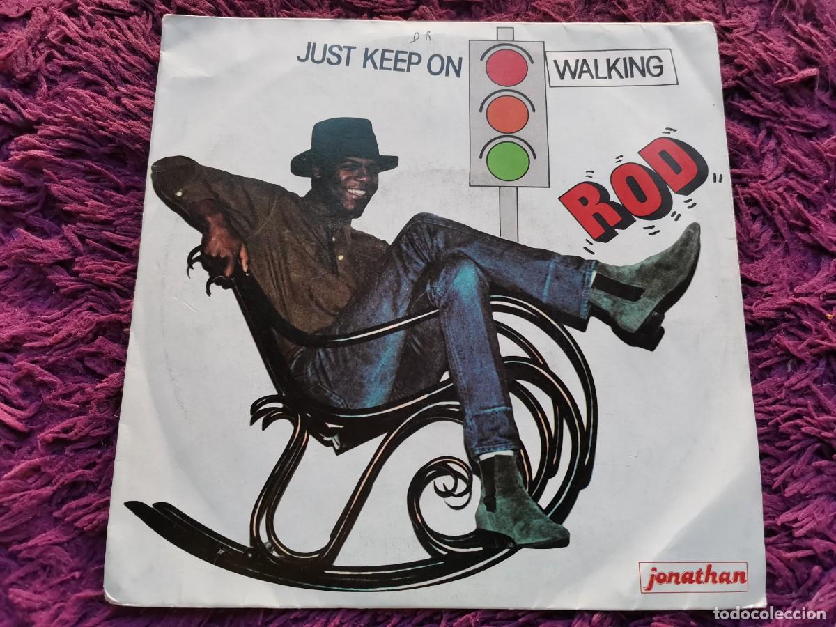 Discos de vinilo: Rod &ndash; Just Keep On Walking Vinilo 7&rdquo; Single 1983 France ATO 27012