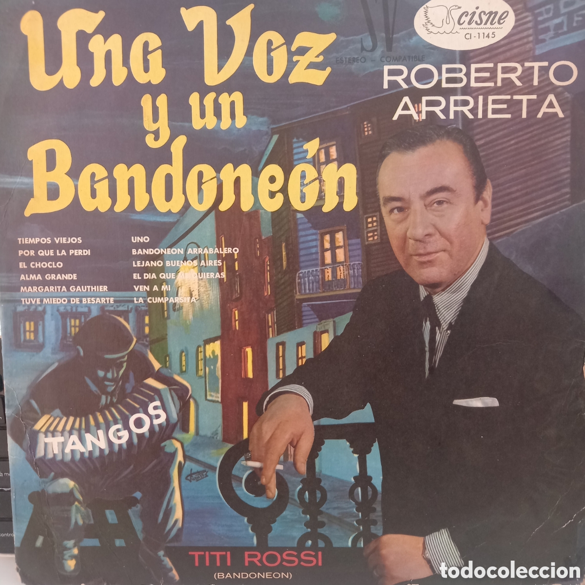 Discos de vinilo: Lp Tango Francisco Canaro caruzo titi Rossi villodo dicepolo caton arrieta glampe Roberto arrieta