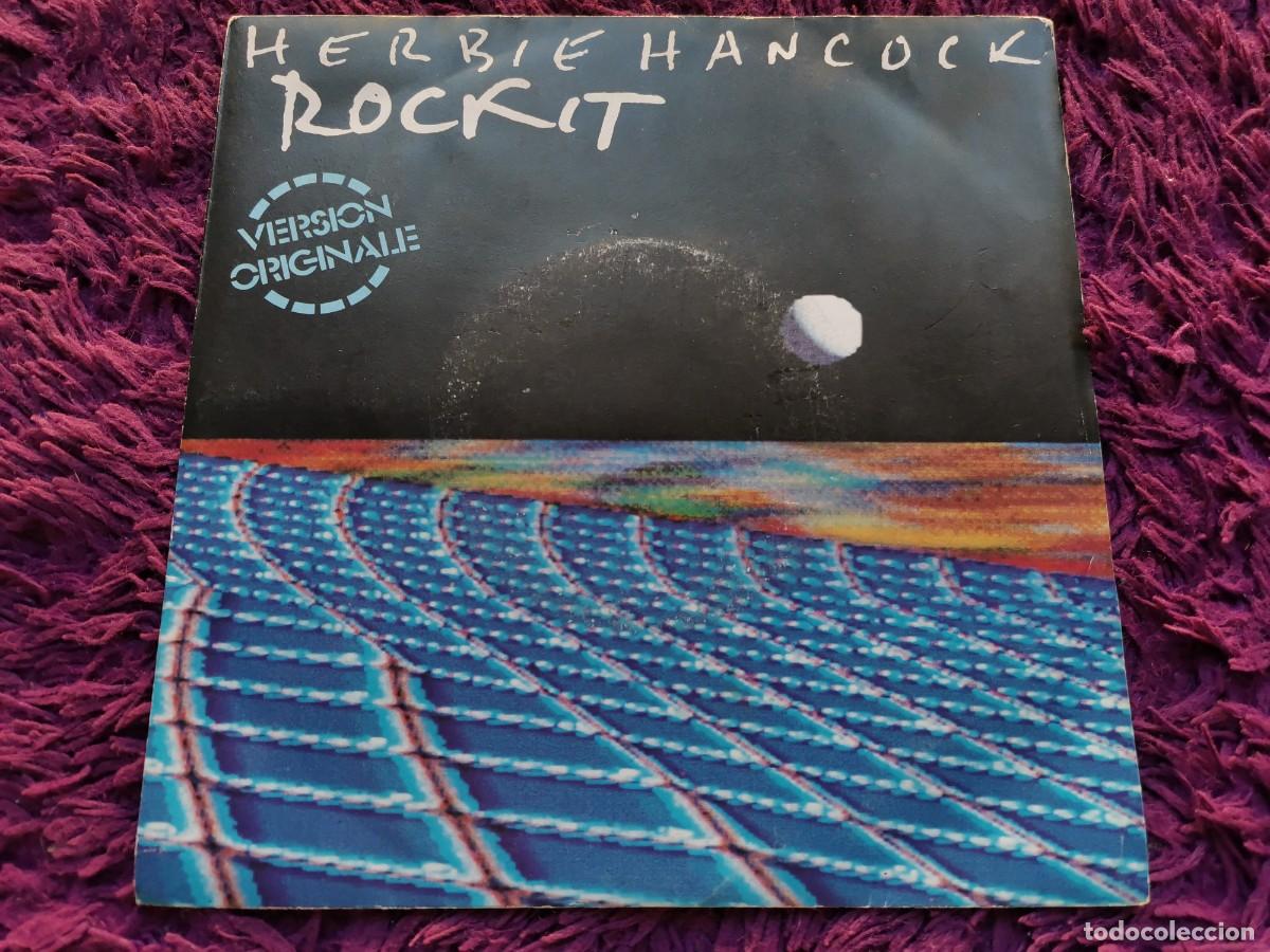 Discos de vinilo: Herbie Hancock &ndash; Rockit Vinilo 7&rdquo; Single 1983 France A-3577
