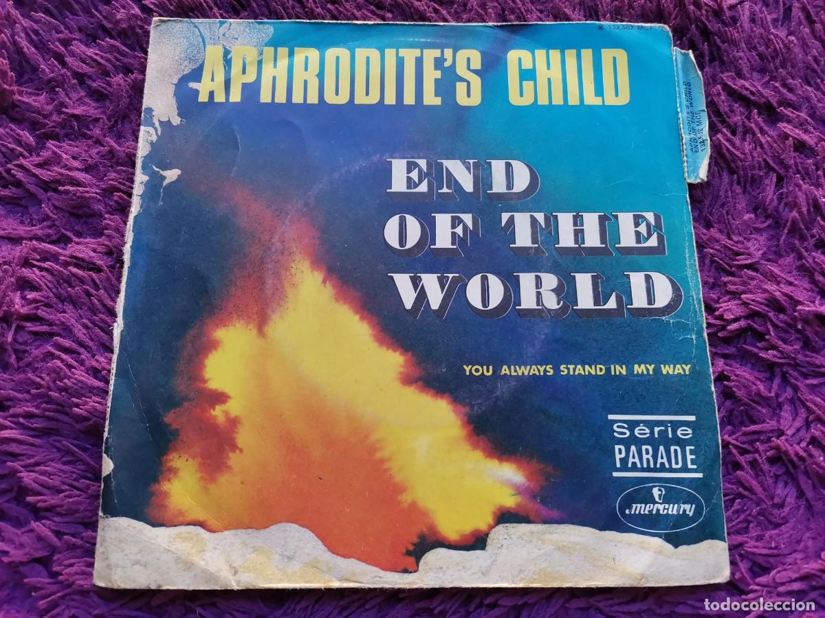Discos de vinilo: Aphrodite's Child &ndash; End Of The World Vinilo 7&rdquo; Single 1969 France 132.502 MCF