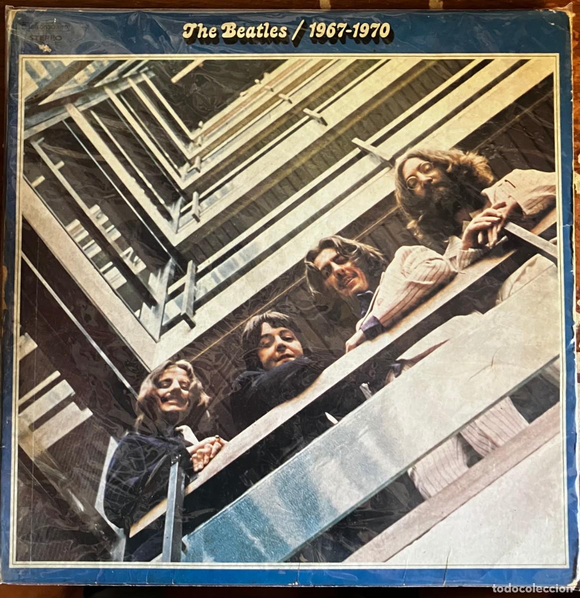 Disques de vinyle: THE BEATLES - 1967/1970, 2LPs edic PATHE MARCONI 1973