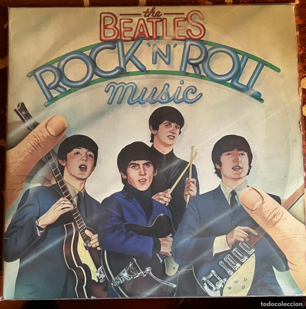 Discos de vinilo: THE BEATLES - ROCK N ROLL MUSIC, 2LPs edic UK 1976