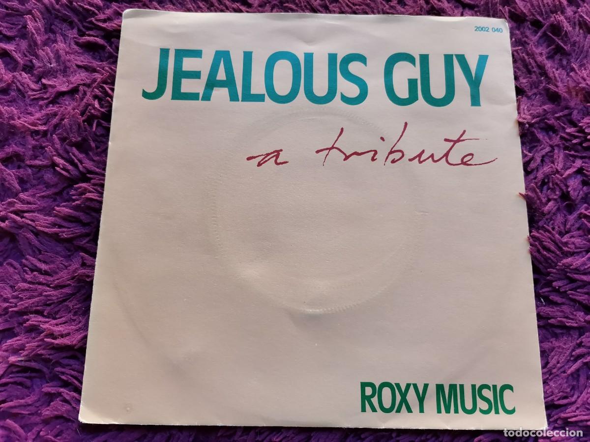 Discos de vinilo: Roxy Music &ndash; Jealous Guy Vinilo 7&rdquo; Single 1981 France 2002 040
