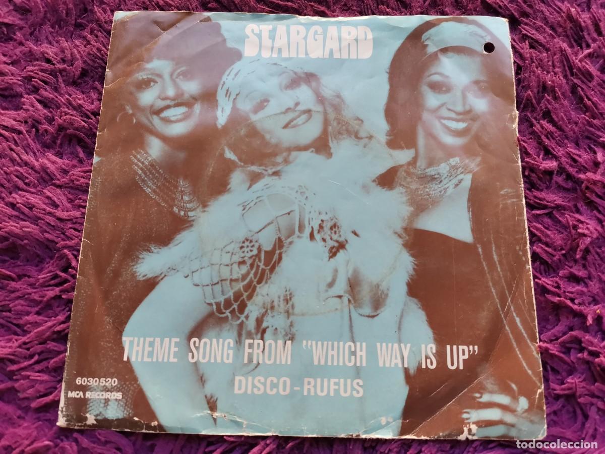Discos de vinilo: Stargard &ndash; Theme From &rdquo;Which Way Is Up&rdquo; Vinilo 7&rdquo; Single 1977 Portugal 6030 520