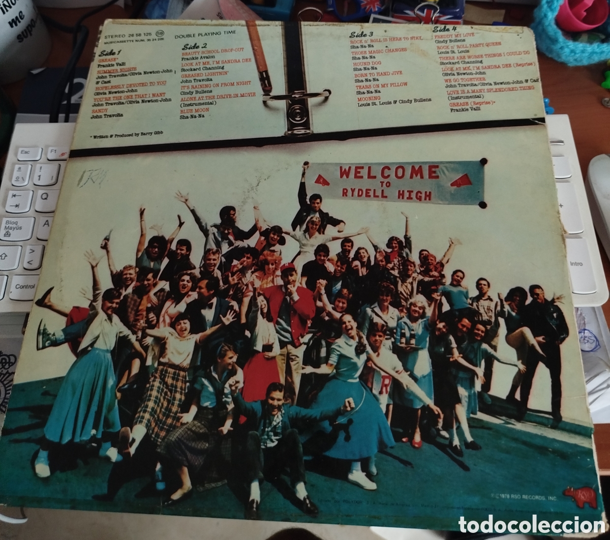Discos de vinilo: Grease. BSO. Doble LP - Foto 3