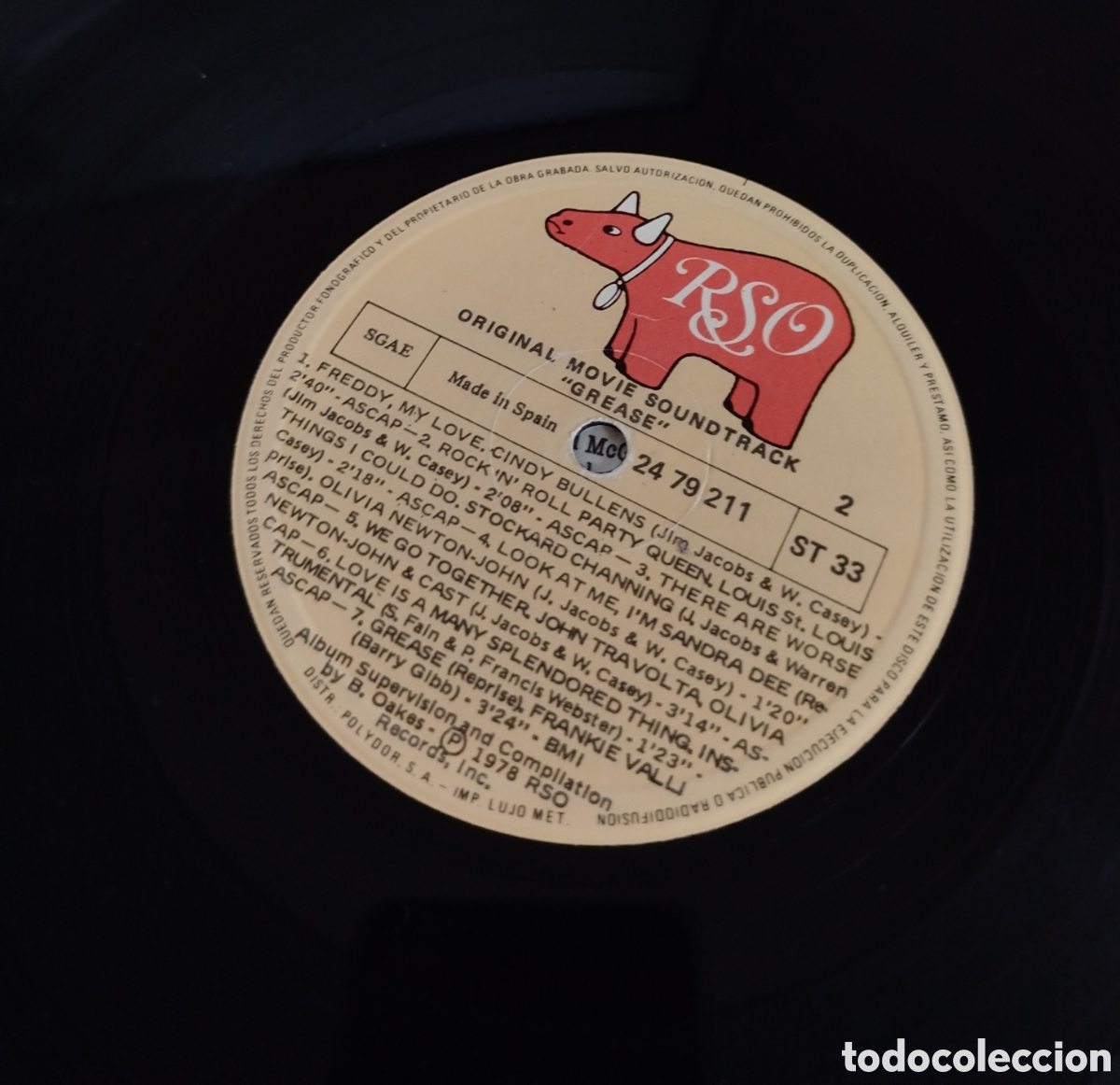 Discos de vinilo: Grease. BSO. Doble LP - Foto 5