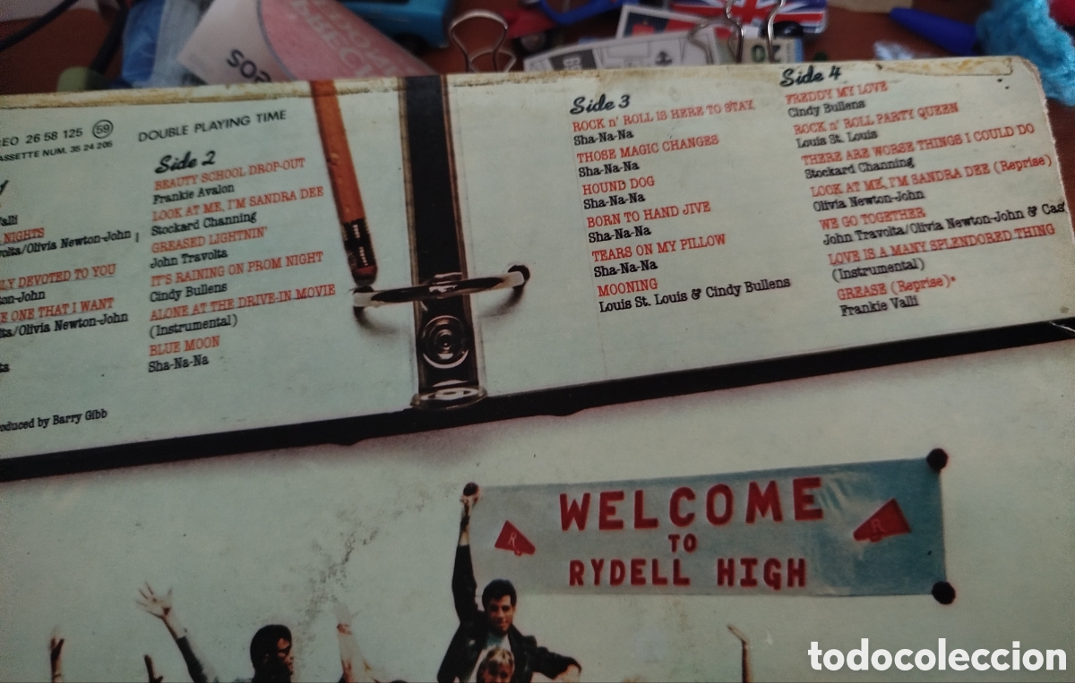 Discos de vinilo: Grease. BSO. Doble LP - Foto 7