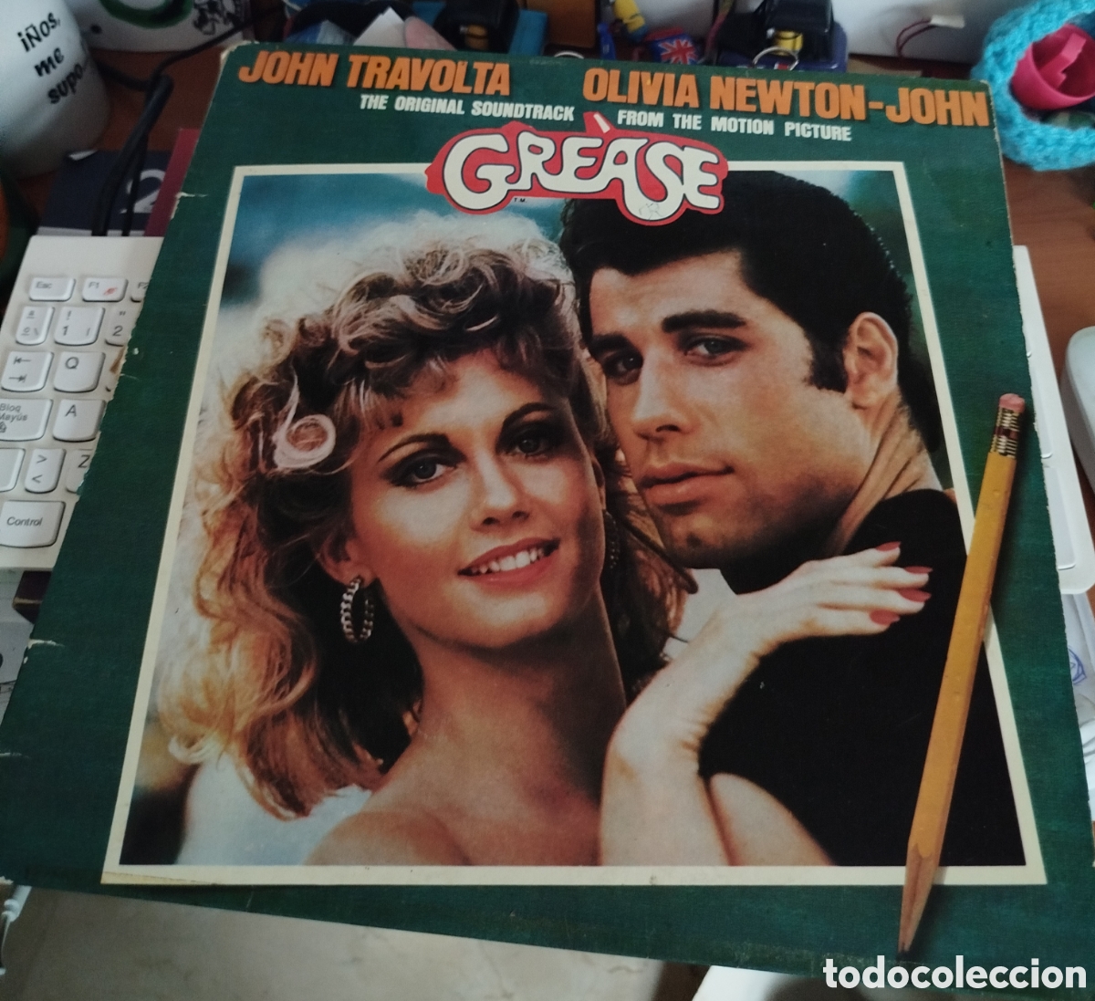 Discos de vinilo: Grease. BSO. Doble LP