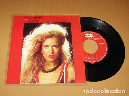 Discos de vinilo: LIAN ROSS - FANTASY - SINGLE - 1986 - MAX-MUSIC / TEMAZO DISCOTECA N&ordm;1 - &iexcl;ESCASO. POCAS COPIAS!