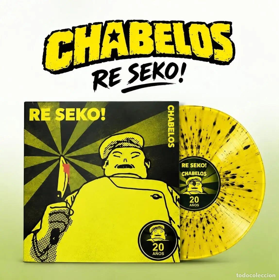 Discos de vinilo: Chabelos - Seko! (Re-seko, edicion 20 aniversario)