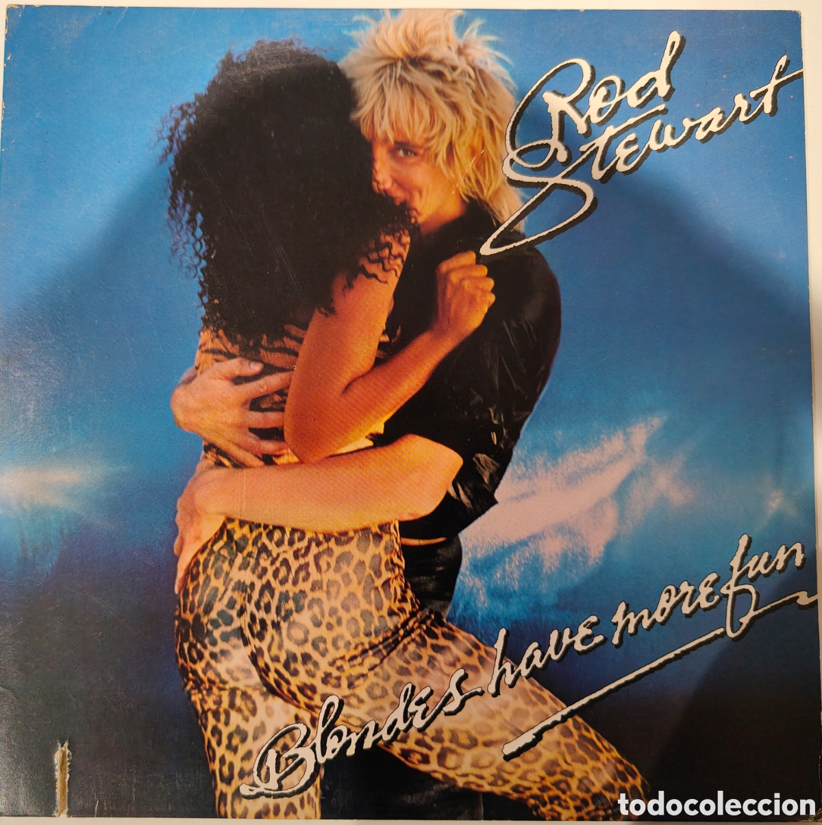 Discos de vinilo: ROD STEWART - Blondes have more fun (1978) disco de vinilo LP Gatefold