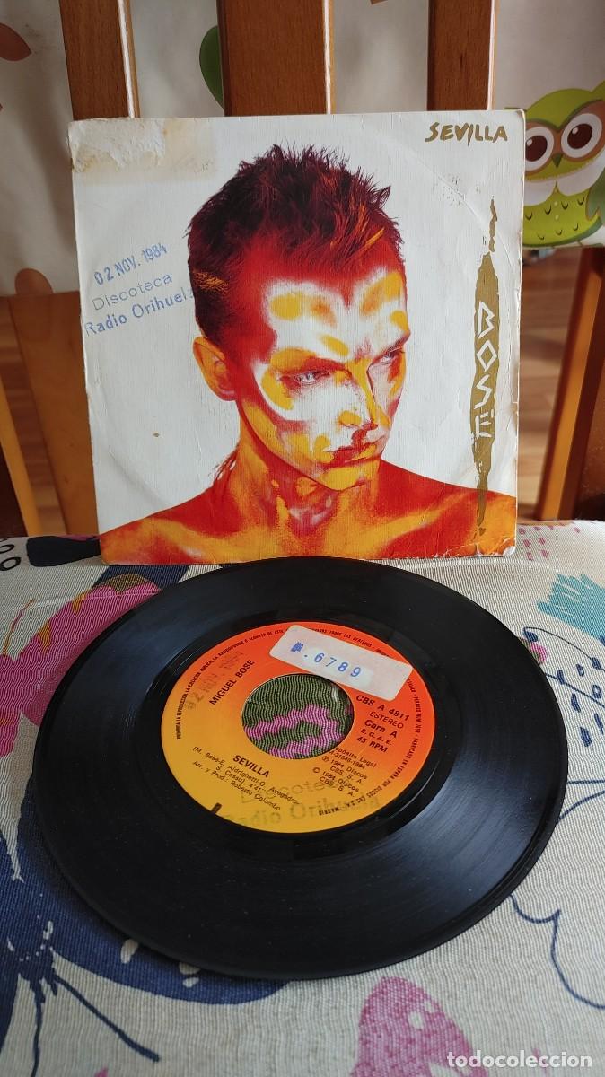 Discos de vinilo: MIGUEL BOSE-SINGLE SEVILLA