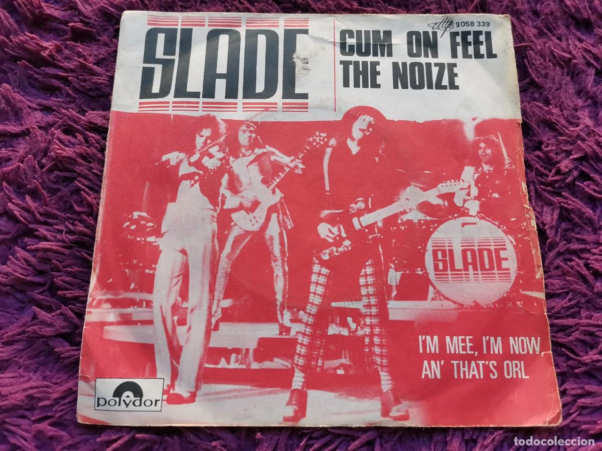 Discos de vinilo: Slade &ndash; Cum On Feel The Noize Vinilo 7&rdquo; Single 1973 France 2058 339